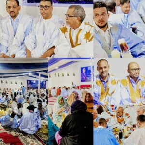 حزب الإنصاف ينظم إفطارًا رمضانيًا يجمع قياداته ومناضليه في نواكشوط الشمالية