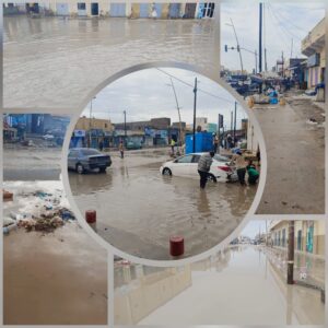 أمطار نواذيبو تربك الحركة وتفاقم معاناة السكان