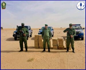 ضربة أمنية نوعية.. الدرك الوطني يحجز قرابة طن من المخدرات في نواذيبو