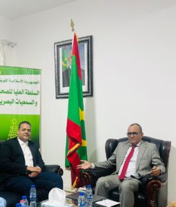 النقابة المستقلة للصحفيين المهنيين تبحث مع “الهابا” سبل إصلاح وتمهين الحقل الإعلامي