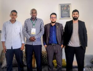 وفد من الهابا يزور مقر ريم تايمز ويطلع على سير العمل بالمؤسسة