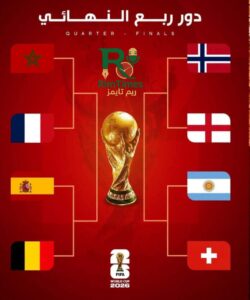 اكتمال عقد المتأهلين إلى ربع نهائي كأس العالم 2026.. مواجهات نارية تنتظر الجماهير