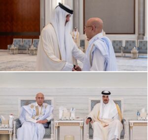 الرئيس الغزواني يقدم تعازي موريتانيا لأمير قطر في وفاة الشيخ حمد بن خليفة آل ثاني